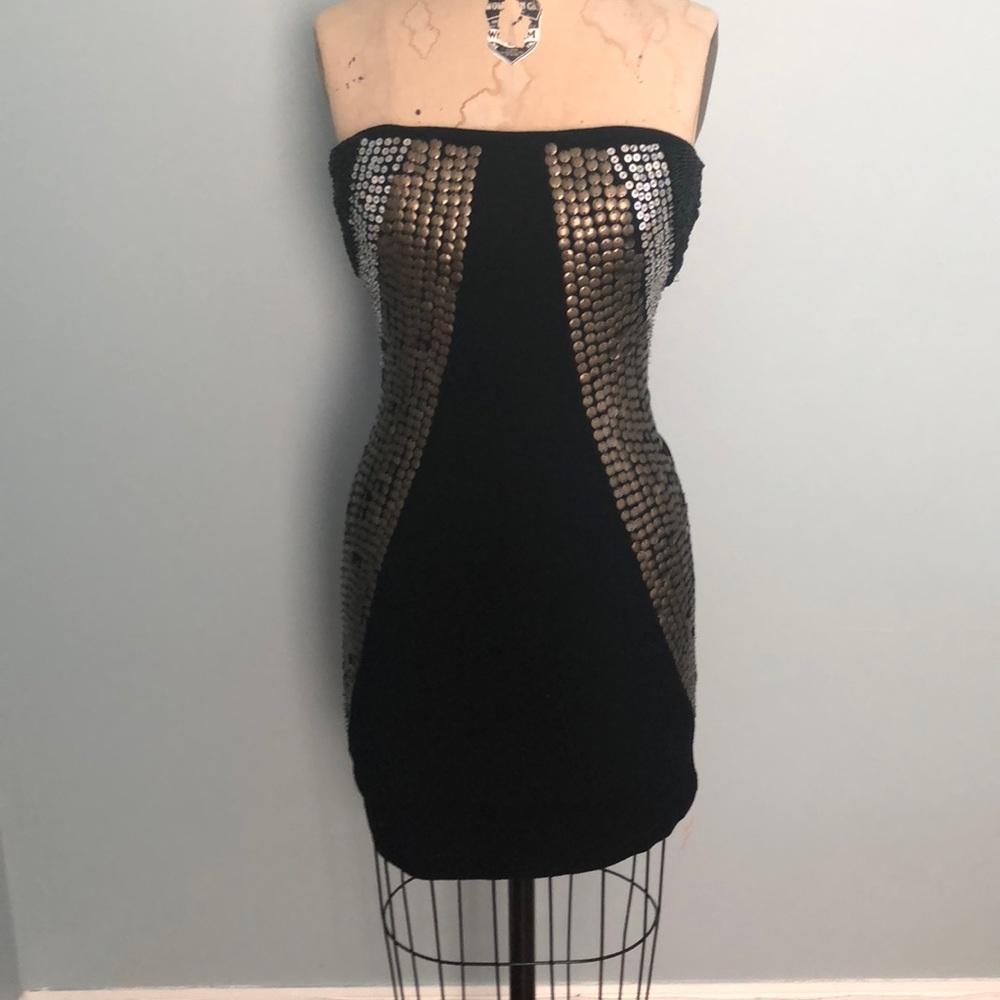 Do & Be Embellished Mini Dress